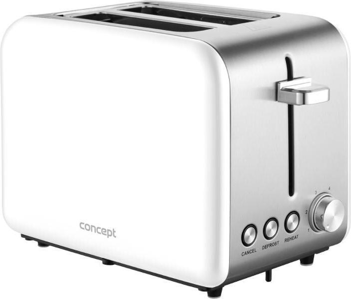 Produktbild Concept TE2051 toaster 2 slice(s) White