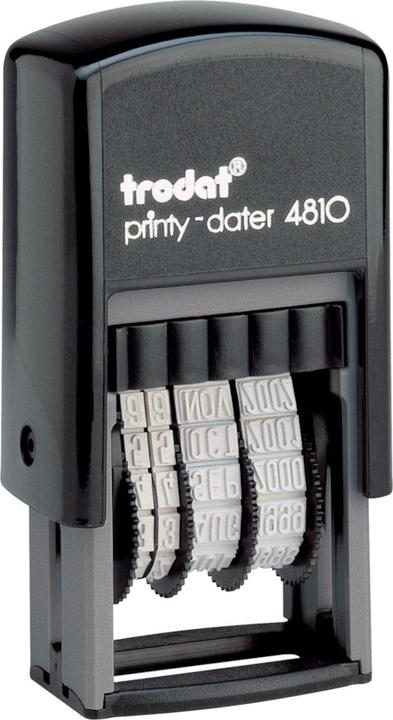 Actual product image Trodat Date stamp