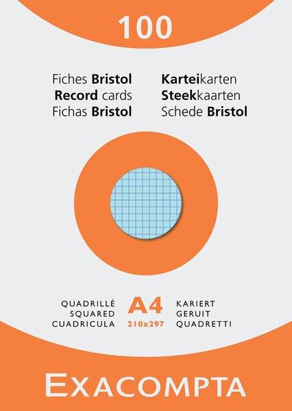 Produktbild Exacompta Karteikarten (210 x 297 mm, 205 g/m², 100 x)