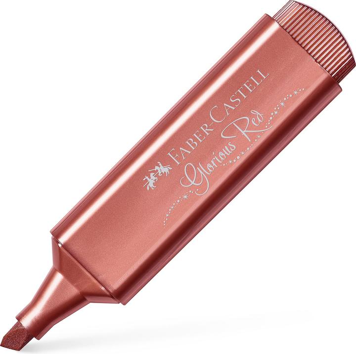 Image du produit Faber-Castell METALLIC - Highlighter (Rouge, 5 mm, 1 x)
