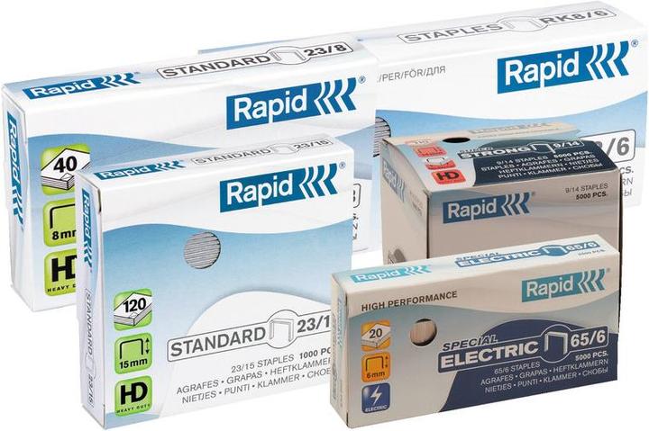 Produktbild Rapid Typ 13 Feindrahtklammer 10 mm (5000 x)