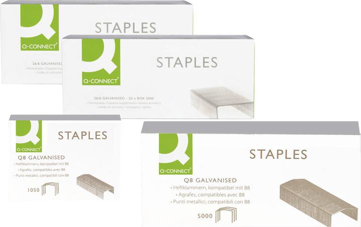 Actual product image Q-Connect Staples (1000 x)