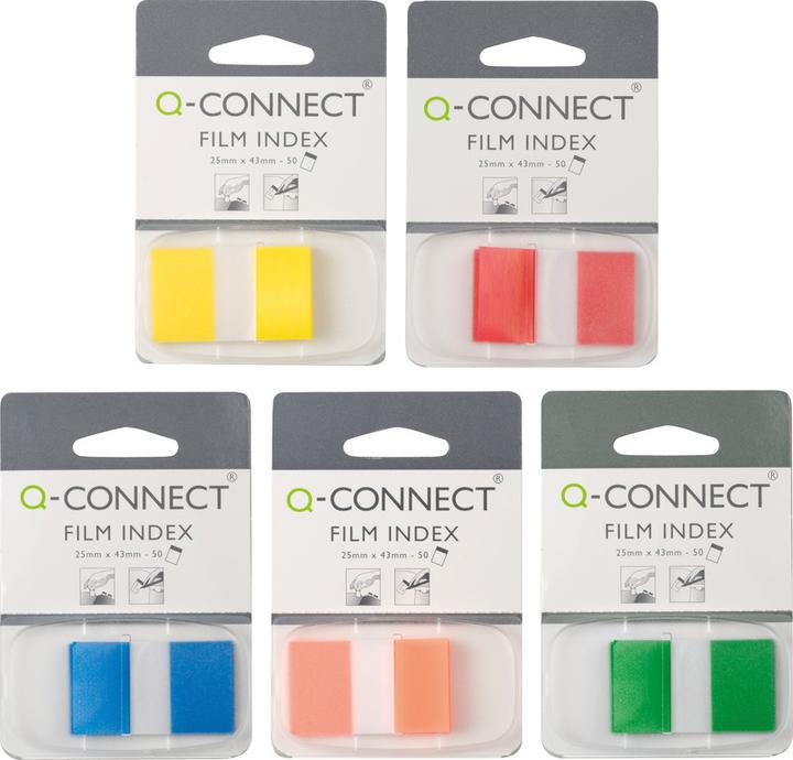 Immagine prodotto Q-Connect Indice (25 x 43 mm)