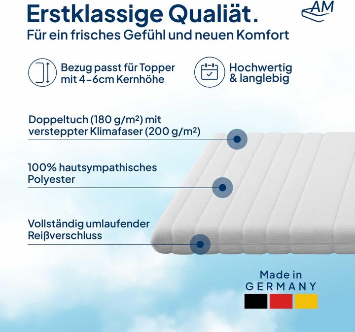 Immagine prodotto AM Qualitätsmatratzen Casa di Surmatelas Confort (140 x 210 cm)