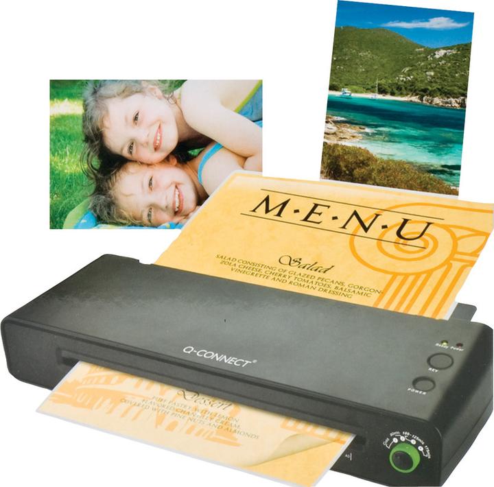 Immagine prodotto Q-Connect Pellicole di laminazione lucide (A4, 100 Pezzo/i, 125 µm)