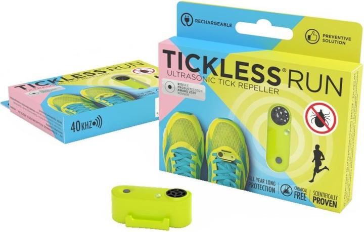 Actual product image Tickless Run