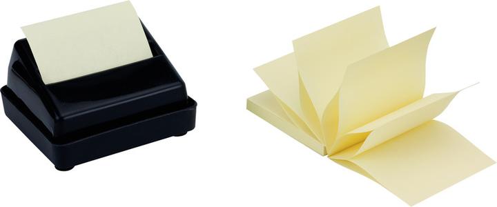 Image du produit Q-Connect Papillons adhésifs Z-Quick Notes jaune (76 x 76 mm)