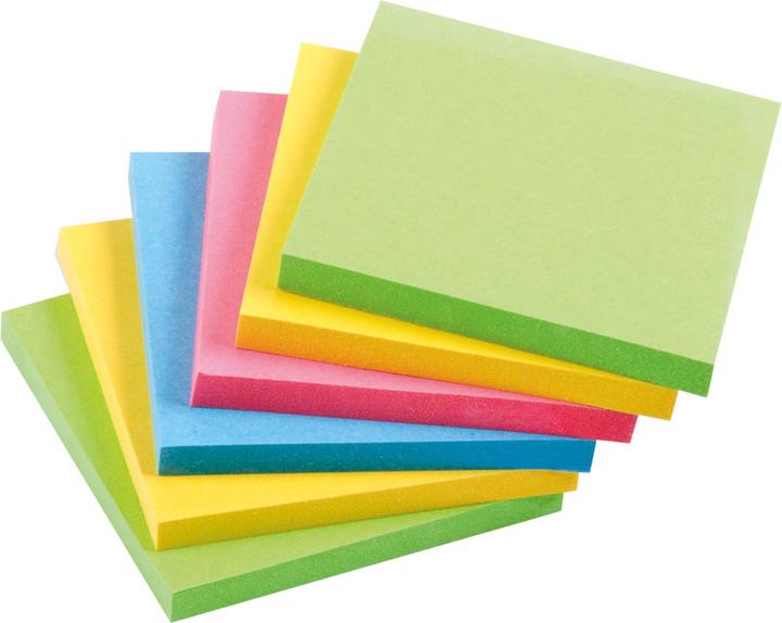 Actual product image Q-Connect Sticky notes Quick Notes Ultra Rainbow assorted (75 x 75 mm)