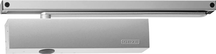 Actual product image Geze Door closer TS 5000, EN 2-6, with guide rail, without hold-open device, silver