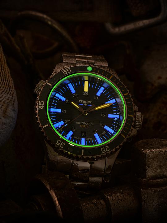 Immagine prodotto Traser H3 110329 P67 Diver Automatic T100 Grey Special Set 46mm 50ATM (46 mm)