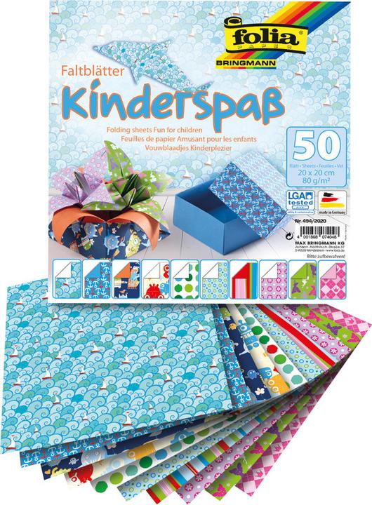 Produktbild Folia Faltblätter Kinderspass (80 g/m², 50 x)