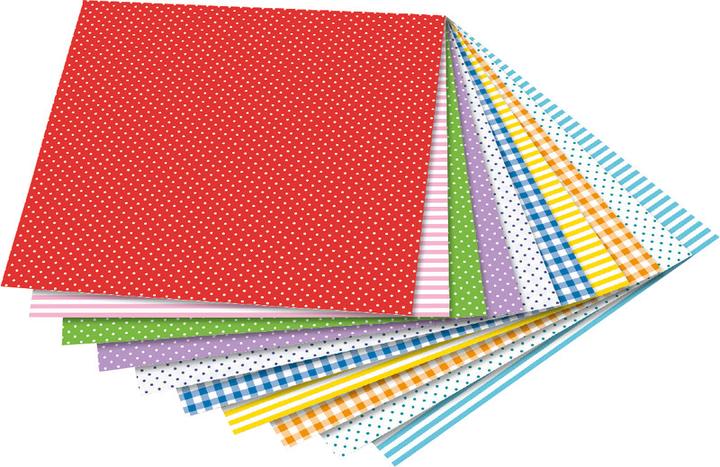 Produktbild Folia Faltblätter Basic intensiv (80 g/m², 50 x)