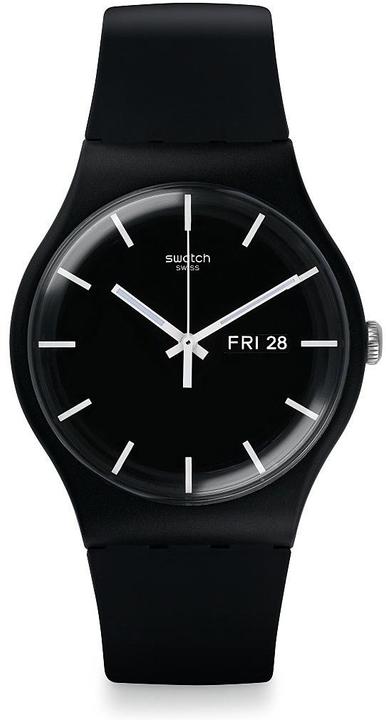 Swatch Mono Black (Swiss Made, Analoguhr, 41 mm)