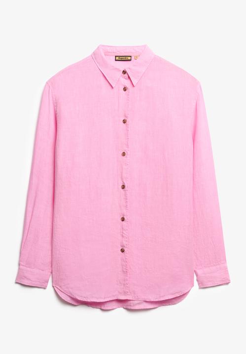Immagine prodotto Superdry Lässiges Hemd aus Leinen im Boyfriend-Stil (12)