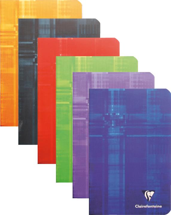 Image du produit Clairefontaine Carnet de notes avec règle (11 x 17 cm, Quadrillé, Couverture souple)