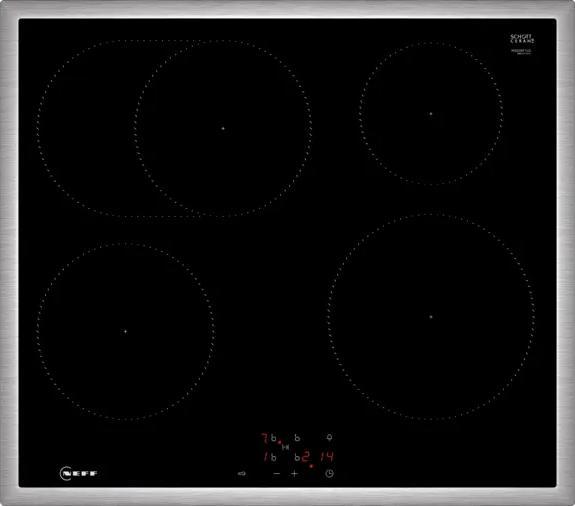 Actual product image Neff Built-in cooker set, E2CCG6AK4 + M56SBF1L0, Built-in cooker, Induction hob, EX4PIB0