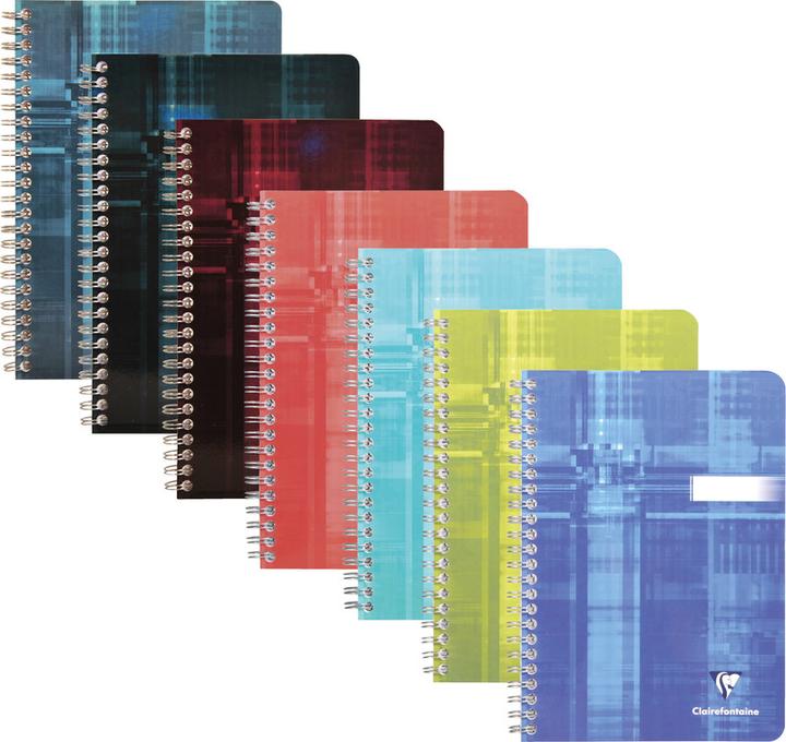 Actual product image Clairefontaine Spiralbuch (A5, Lined, Soft cover)