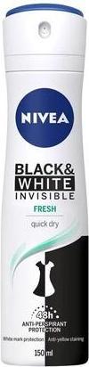 Actual product image NIVEA Invisible Black & White Fresh (Spray, 150 ml)