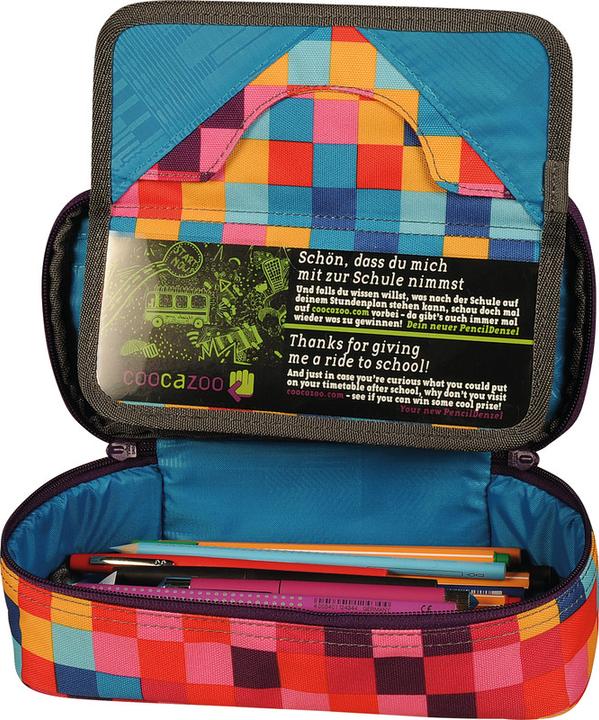 Actual product image Coocazoo PencilDenzel Magic Polka Colorful