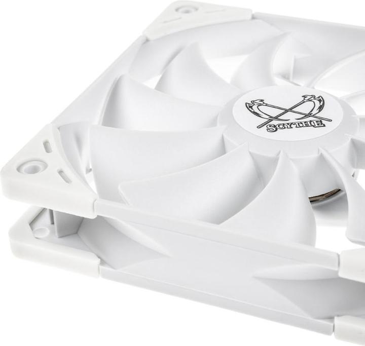 Productafbeelding Scythe Kaze Flex 120 Witte PWM ventilator, 300-1200rpm (120 mm, 1 x)