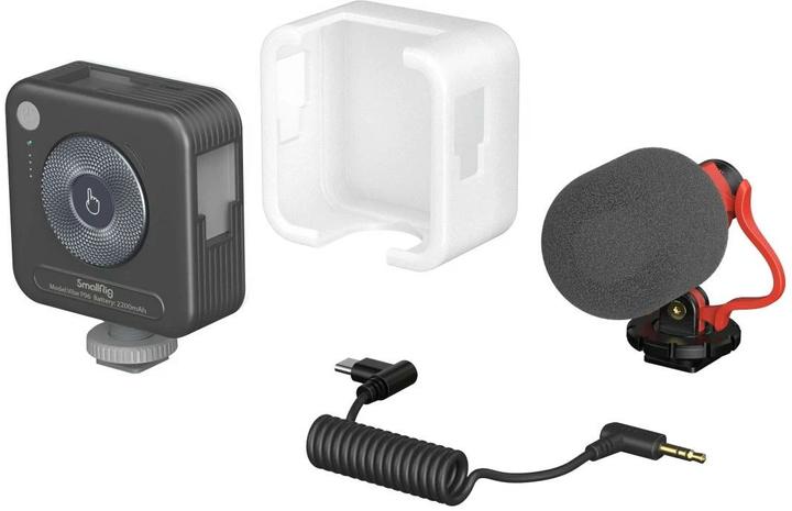 Immagine prodotto SmallRig Treppiede Smartphone Vlog Kit VK-50 (Metallo, Materiale sintetico)