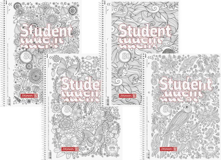 Produktbild Collegeblock ZENart (A4, Kariert)