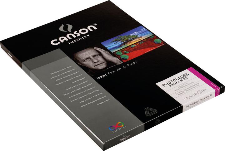 Produktbild Canson Infinity Fotopapier PhotoGloss Premium RC (270 g/m², A3, 25 x)