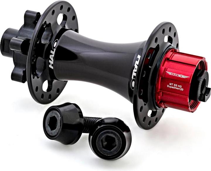 Actual product image Halo MT Supadrive Singlespeed Hub - Black (Disc brake Center lock)