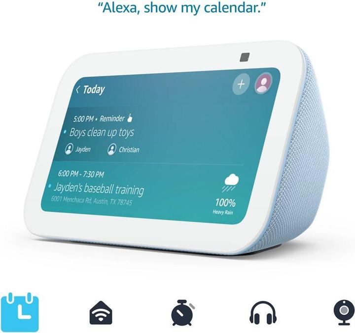 Image du produit Amazon Echo Show 5 (3rd generation) (Amazon Alexa)