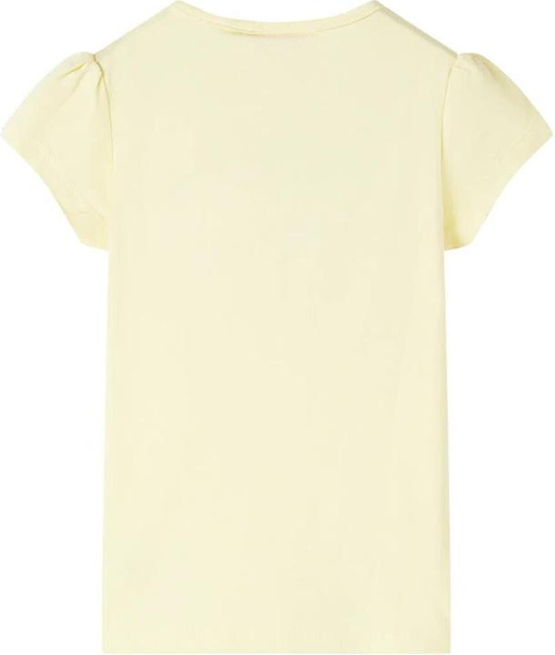Immagine prodotto VidaXL Maglietta da bambino giallo pallido 92,Materiale: 95 % cotone. 5 (92)