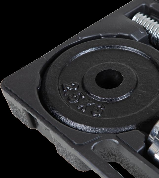 Actual product image Fitcom Dumbbell Set 2x 10 Kg (4 x 2.5 kg, 4 x 1.25 kg)