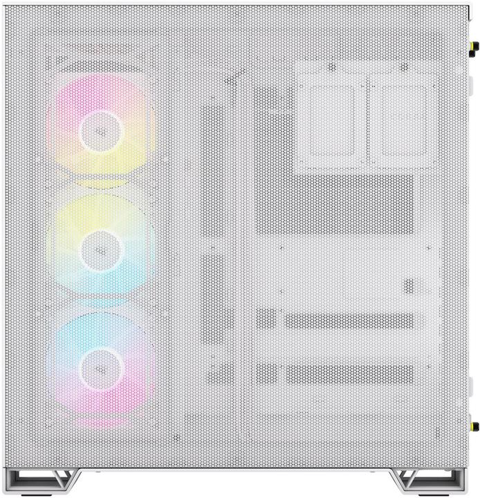 Actual product image Corsair Case iCUE 6500X RGB Midi TG white (mATX, Mini-ITX, ATX)