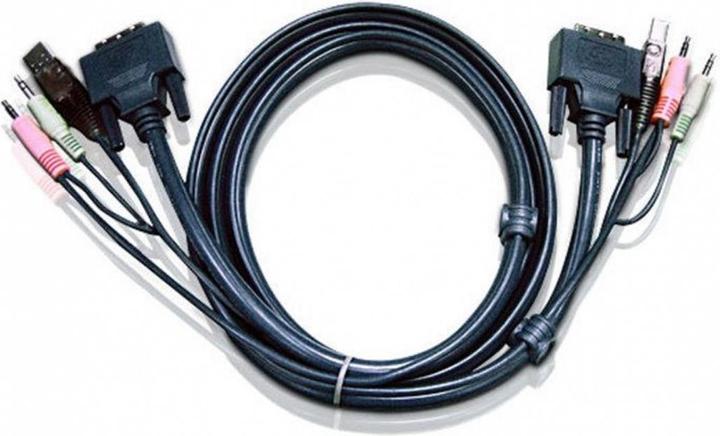 Immagine prodotto Aten Cavo KVM 2L-7D02U con connettori USB e DVI-D