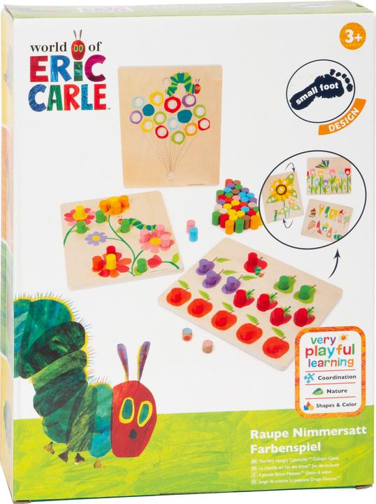 Image du produit small foot Chenille Jeu de couleurs insatiable (Allemand)