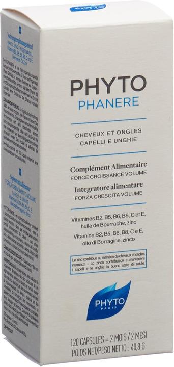 Produktbild Phyto Phytophanère Complément Alimentaire Kaps (120 Stück, Kapseln, 131 g)