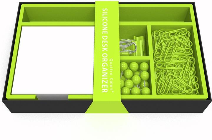 Produktbild Roost Organizer QC 436672 grün, gefüllt 19x11.5x3cm