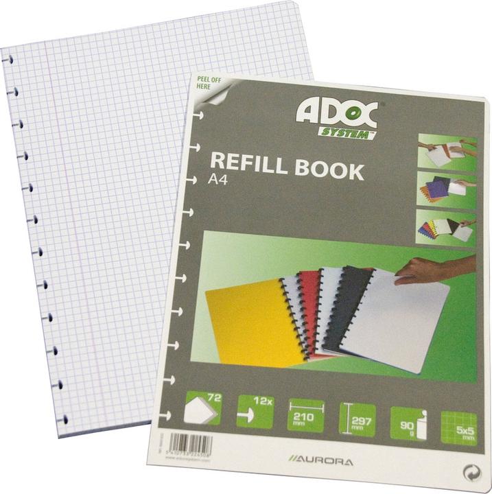 Actual product image Adoc Substitute paper (A5, Checked)