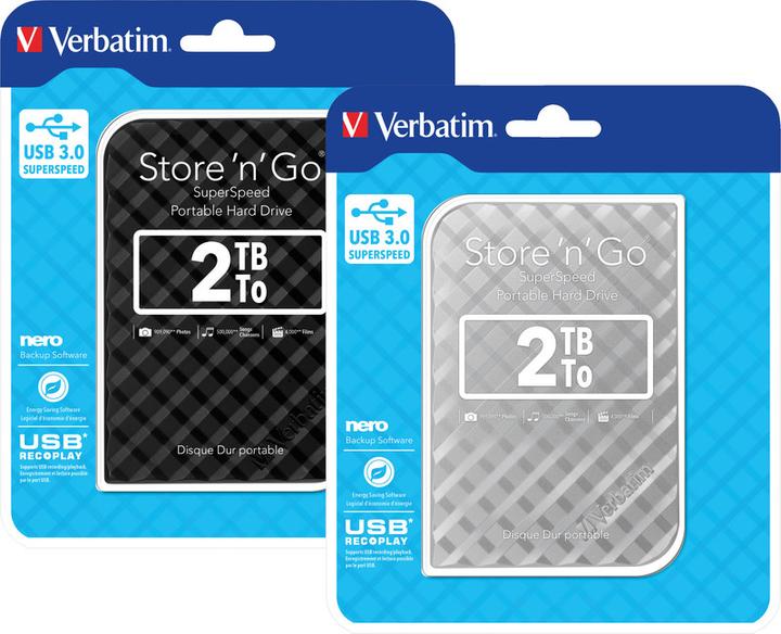 Actual product image Verbatim Hard Drive Store 'n' Go (1 TB)