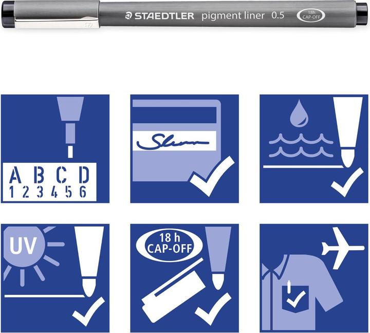 Produktbild Staedtler Pigment Liner (Hellgrün, 1 x)