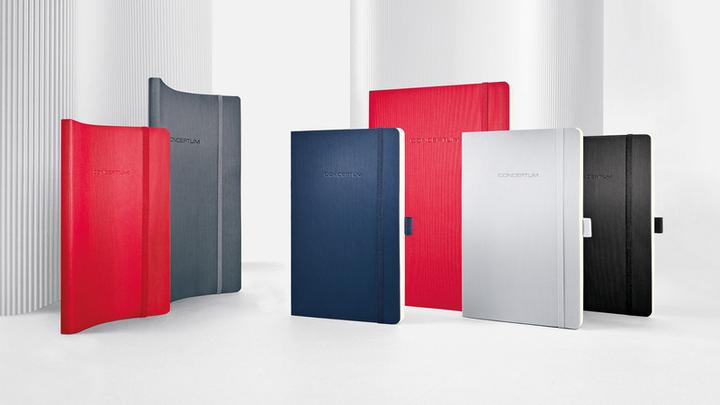 Produktbild Sigel Notizbuch CONCEPTUM Softcover Softwave (A5, Liniert, Weicher Einband)