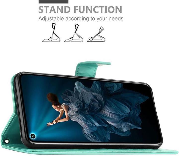 Image du produit Cadorabo Couverture du livre de fleurs (Honor 20 Pro)