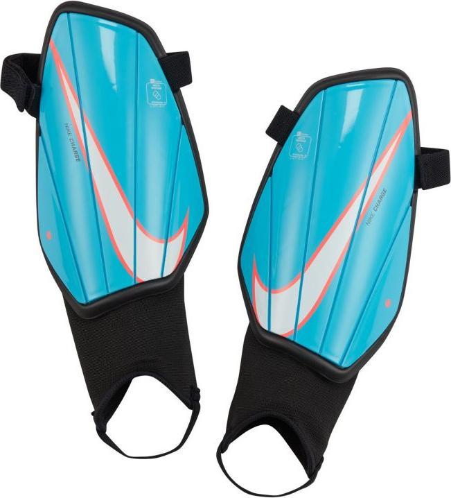 Nike Charge Soccer Shin Guards BALTIC BLUE/BLACK/WHITE M (M)