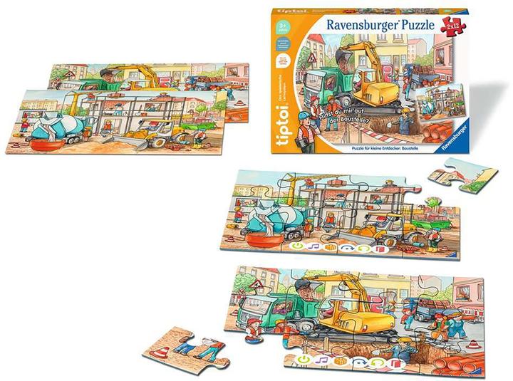 Actual product image tiptoi Construction site (12 pieces)