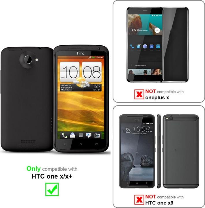 Actual product image Cadorabo Chain case for HTC ONE X / X+ necklace cover adjustable
