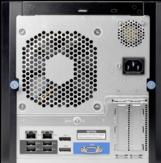 Actual product image HPE ProLiant MicroServer Gen10 (AMD Opteron X3421, 16 GB, Micro Server)