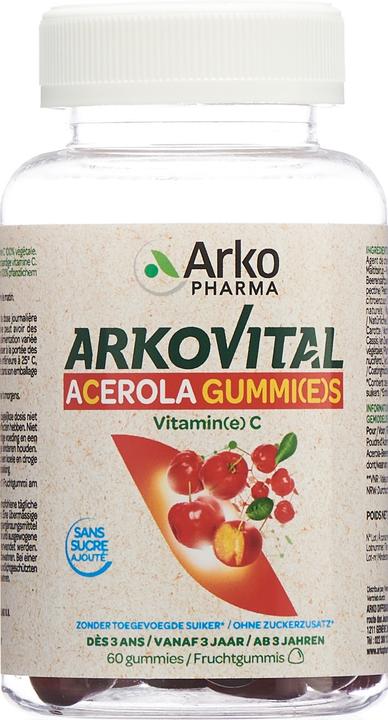 Actual product image Arkopharma Acerola (60 Piece, Sweet, 176 g)