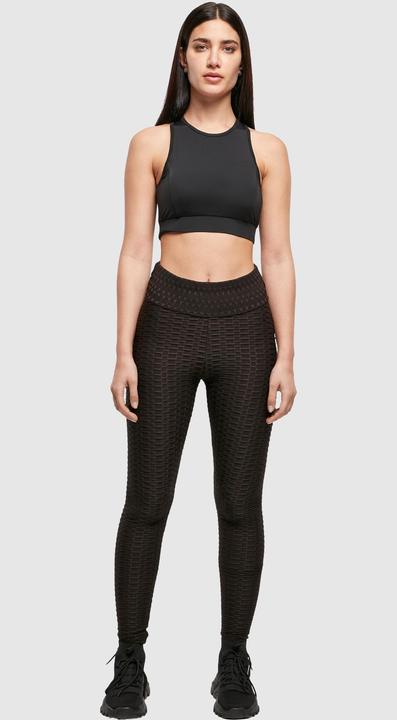 Actual product image Urban Classics Ladies High Waist Honeycomb Leggings - 16533 (S)