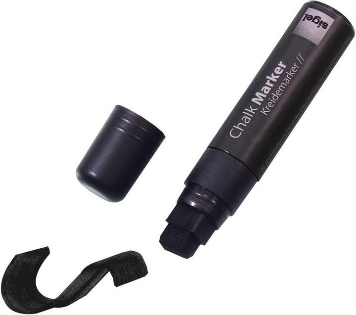 Produktbild Sigel Kreide Marker artverum (Schwarz, 15 mm, 1 x)