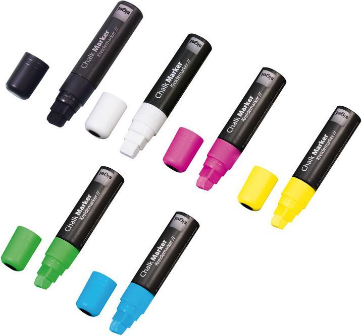 Produktbild Sigel Artverum Kreidemarker 20 Rund (1-2 mm) (Weiss, 5 mm, 1 x)