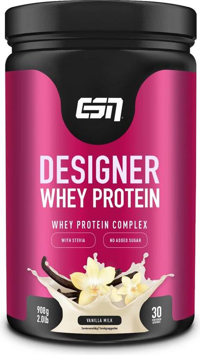 ESN Designer Whey Protein (Vanilla, Milk, 30 pcs., 908 g)